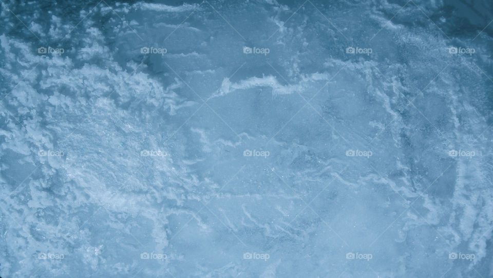 Frozen blue texture abstract 
