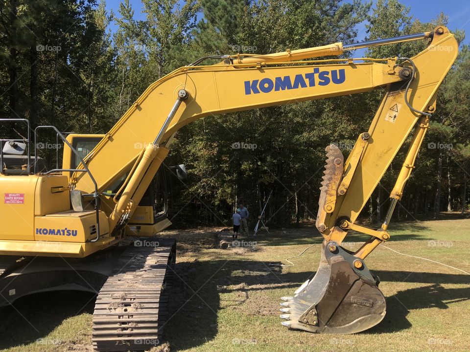Kamatsu excavator 