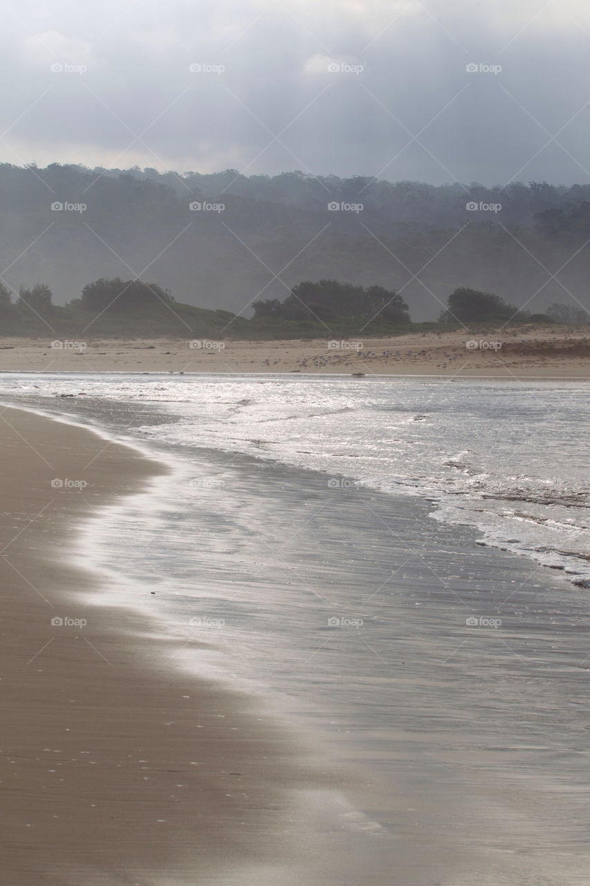 beach water mist australia by splicanka