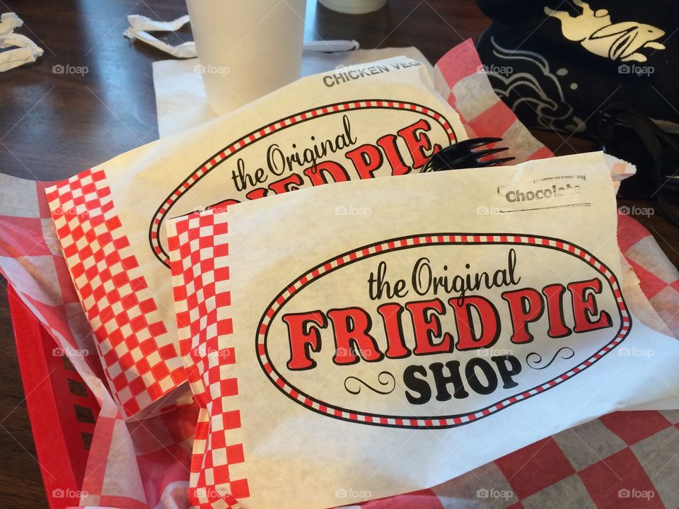 Yummy fried pies. Local eatery 