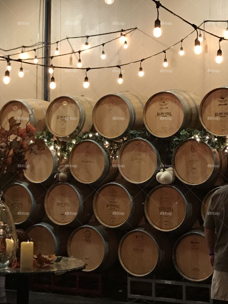 Wine barrels 