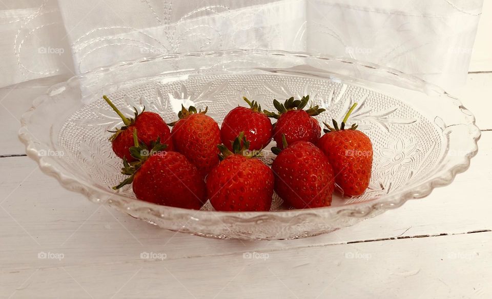 Fresh strawberries 