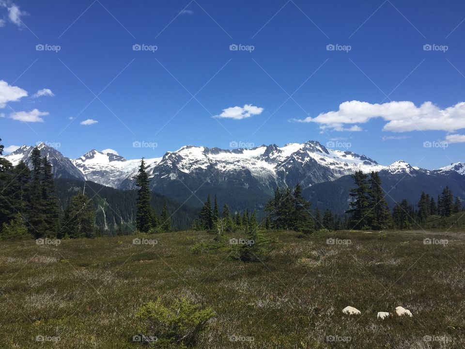 Snow, Mountain, No Person, Landscape, Nature