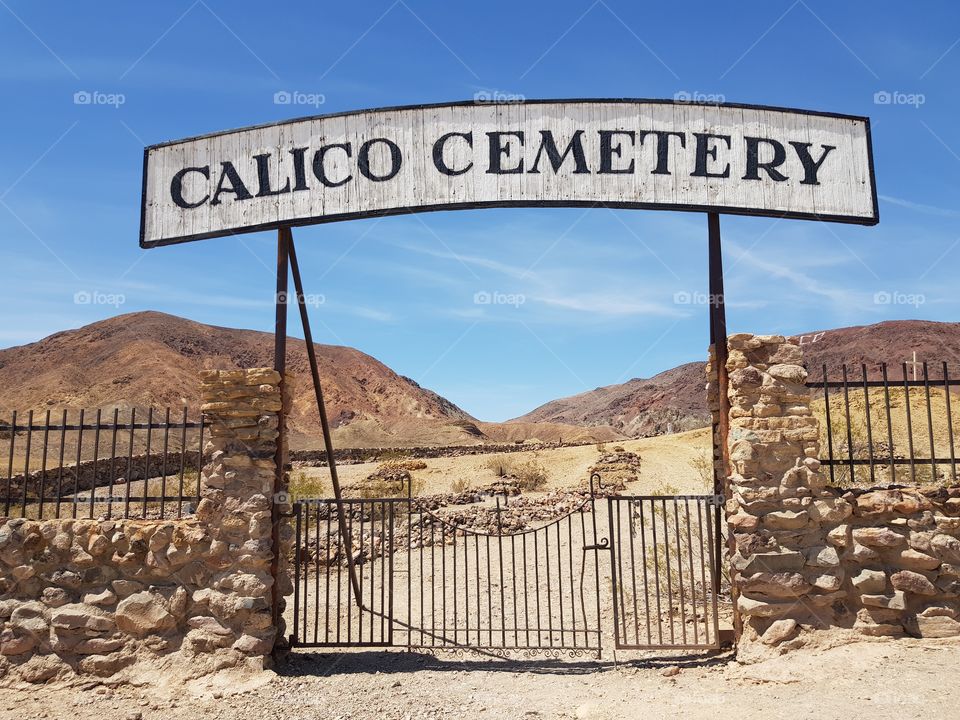Calico, The Ghost Town, California, USA