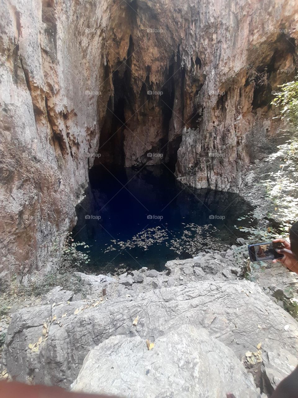 Another sleeping pool view site Chinhoyi caves