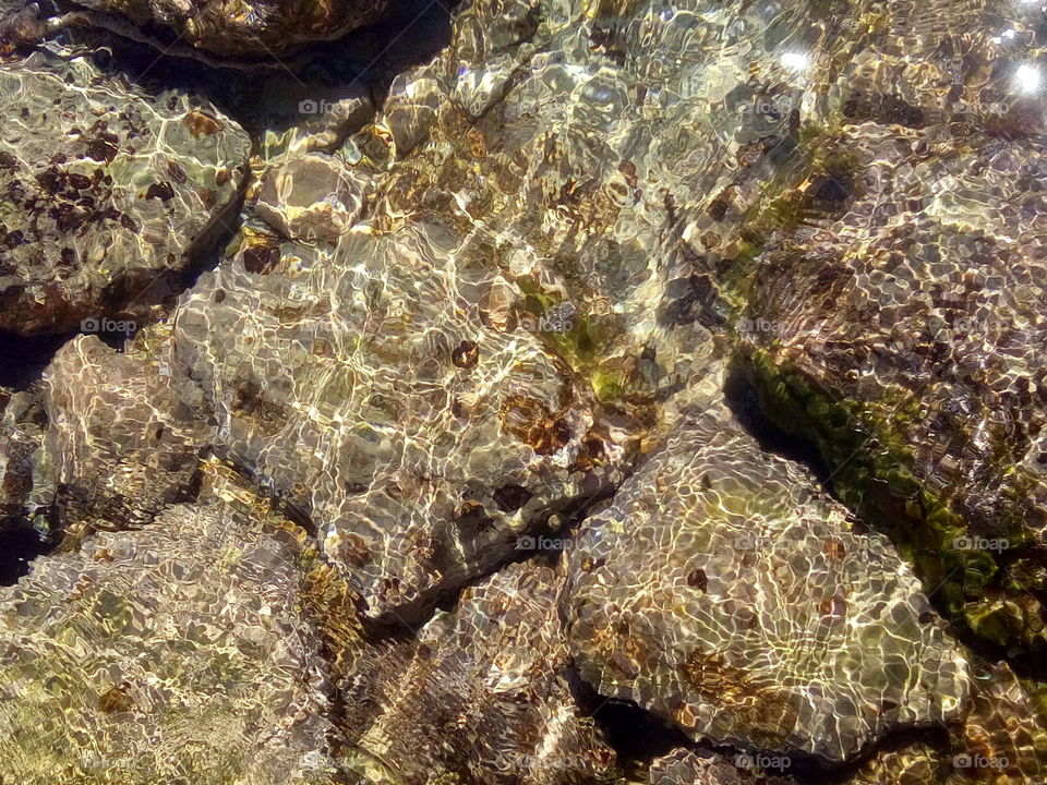 Rocks under Water Texture
