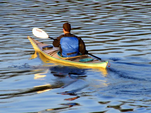 Yellow Kayak