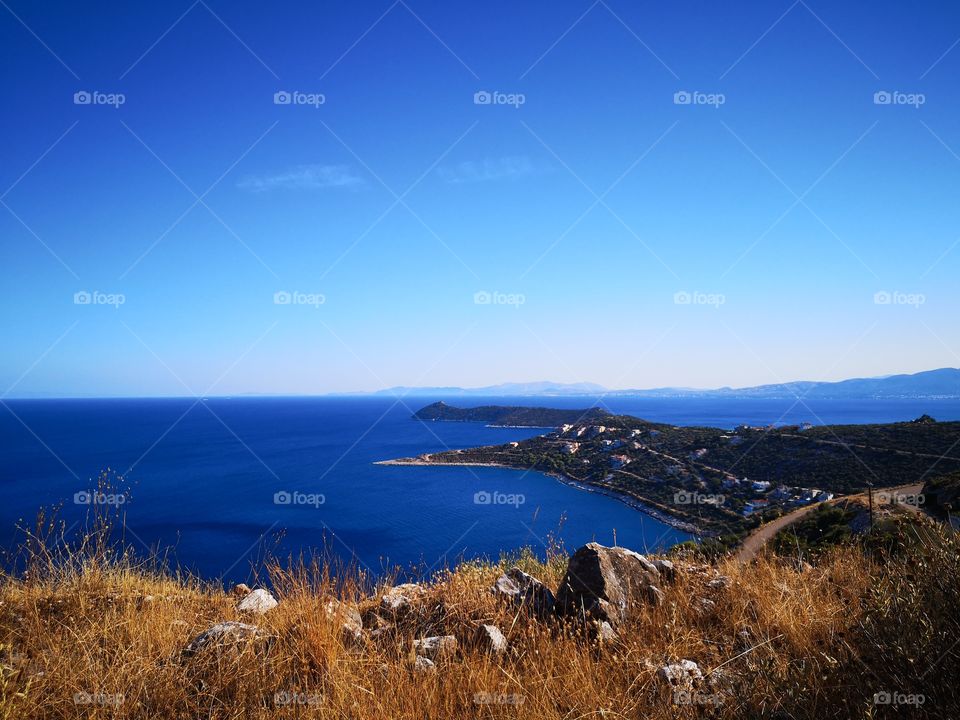 Seashore in Greece