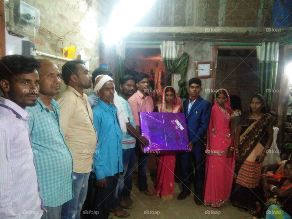 Cemaraman Mukesh kumar ke Sadi ka Photo