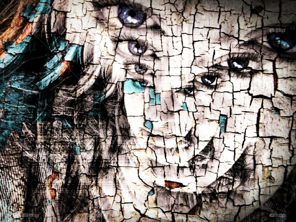 Photo Art Depicting the Pain of a Migraine