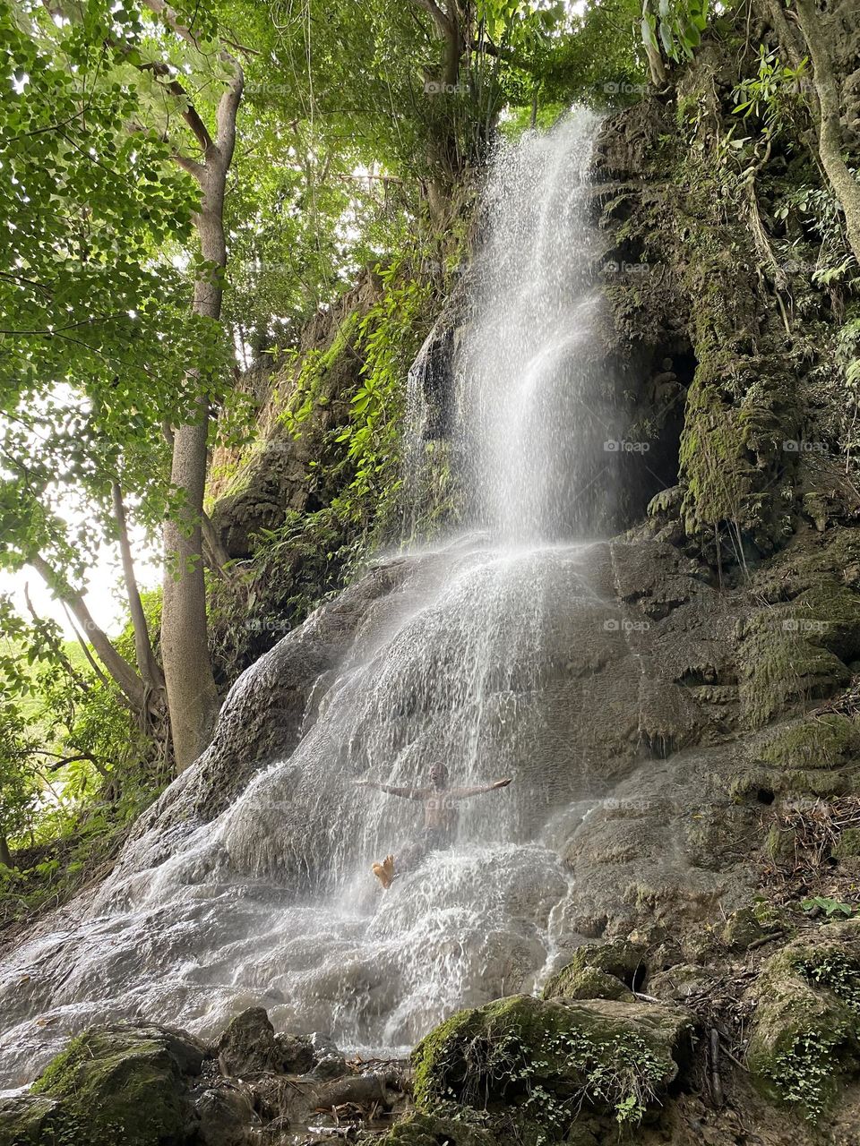 Waterfall, Hinche, Haiti