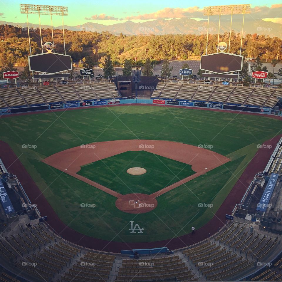 Dodger Stadium . Shot a wedding on Dodger Stadium. Cool to see the stadium empty after the ceremony. Go Dodgers! 