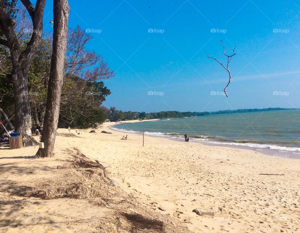 Morning view at desaru beach johor bahru..can make feel so freedom..