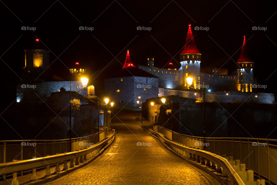 old ukrainian castle