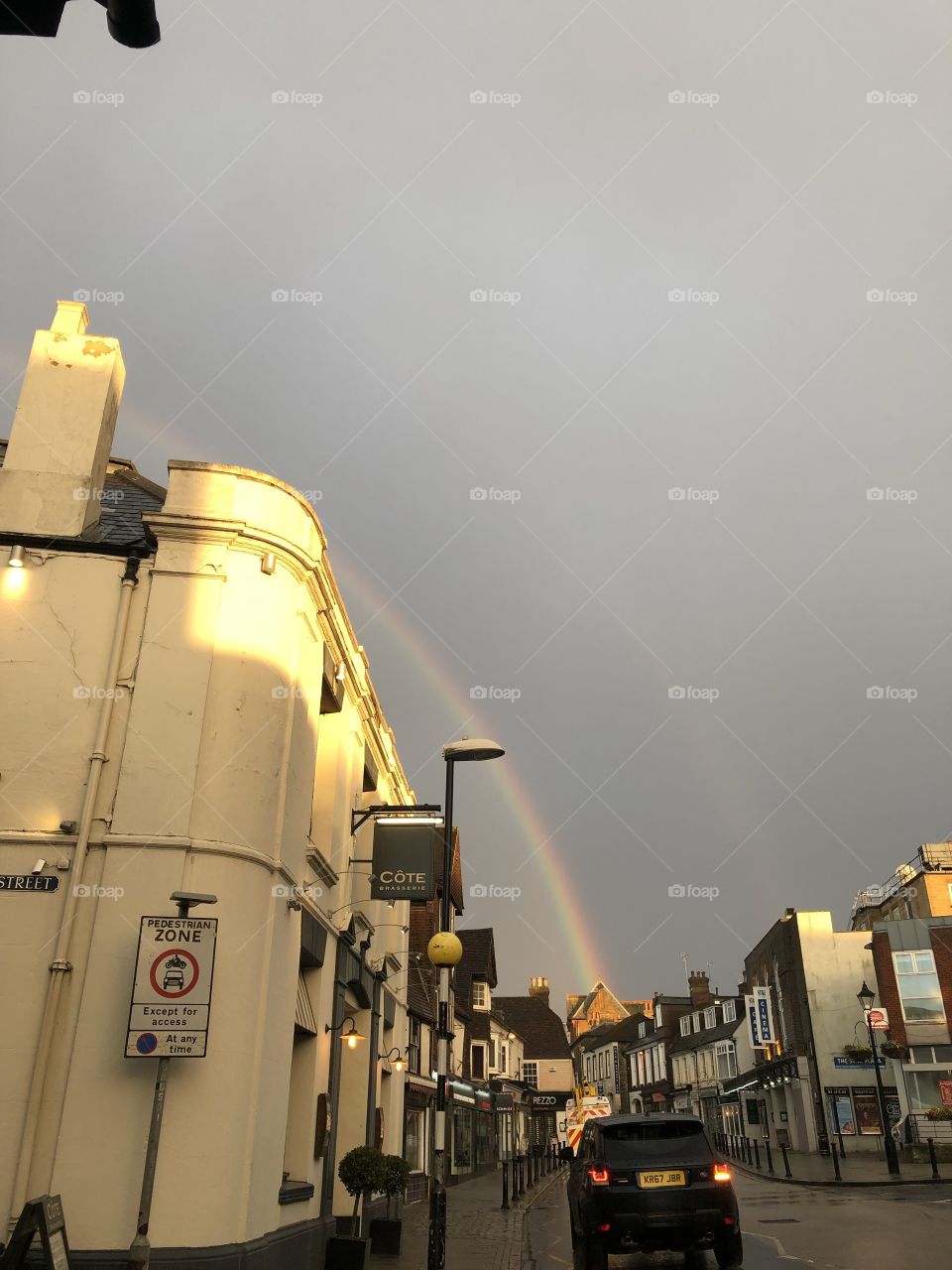 Rainbow in London