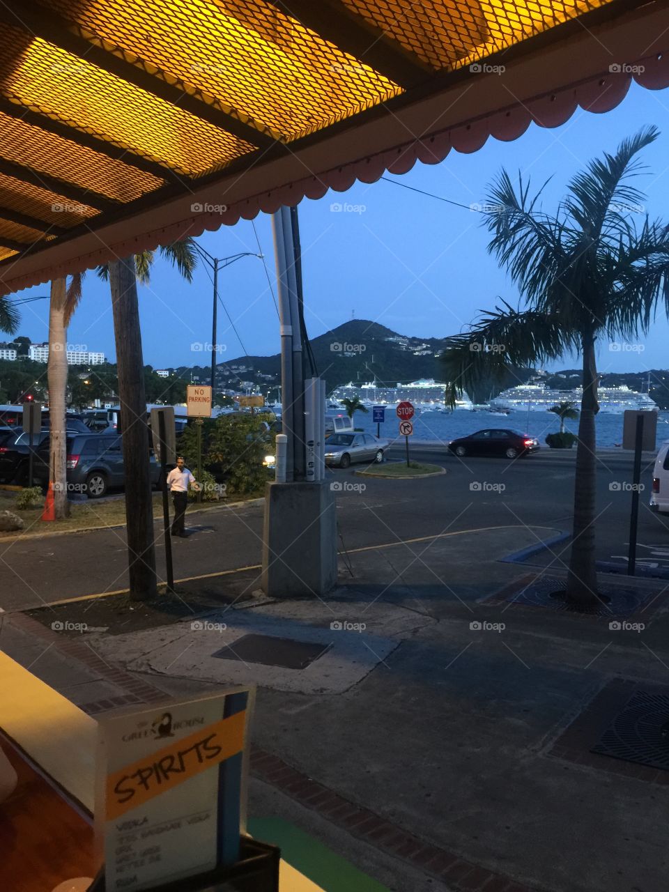 View from our restaurant 