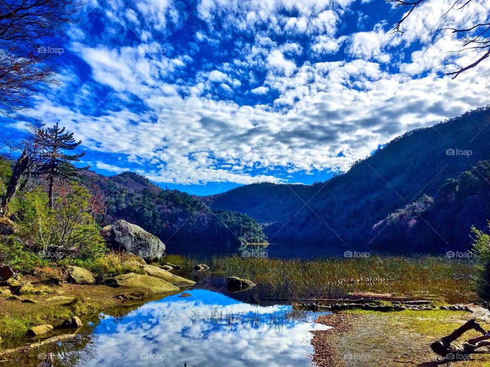 Hiking in southern Chile 