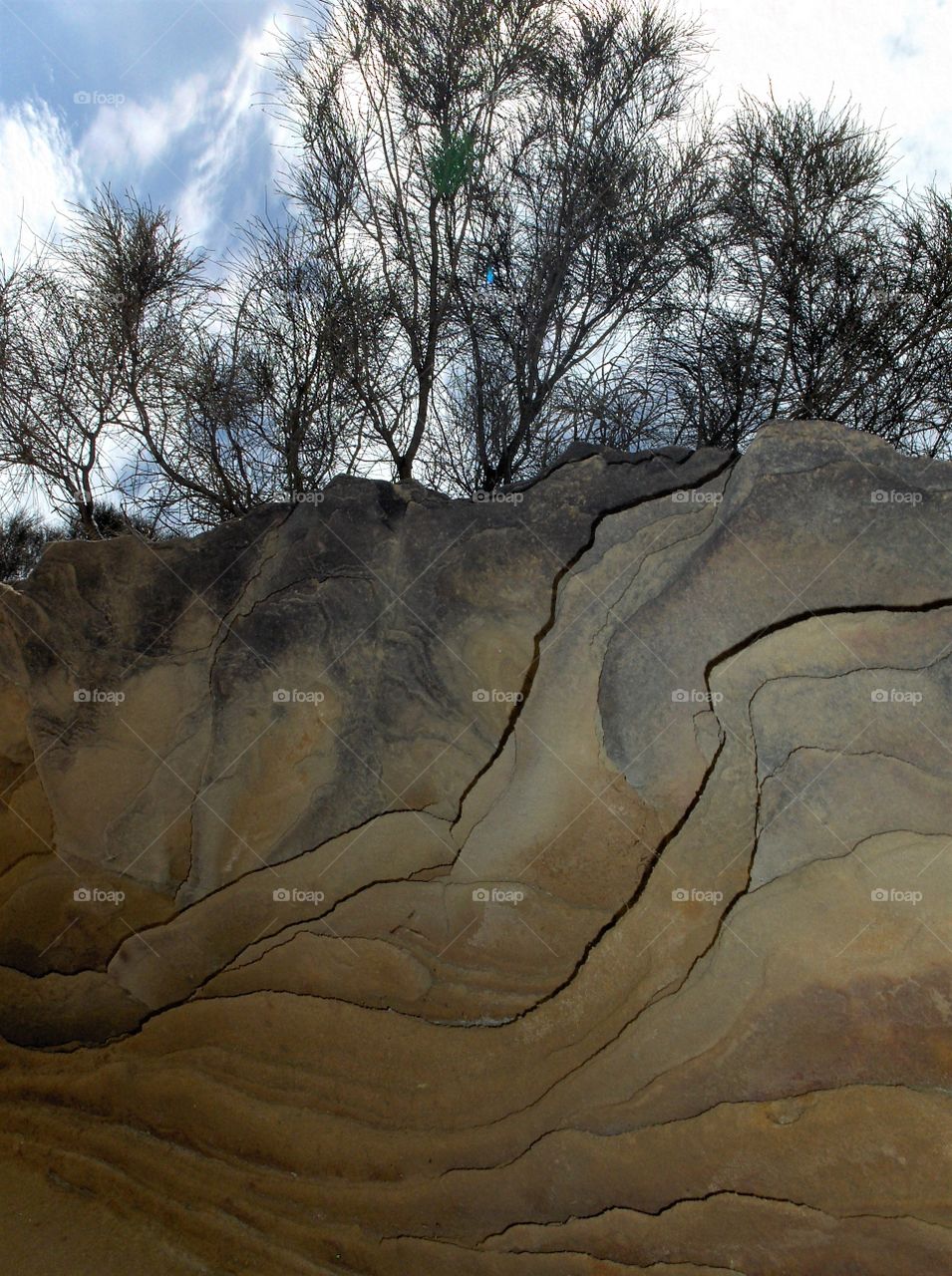 formations in sandstone