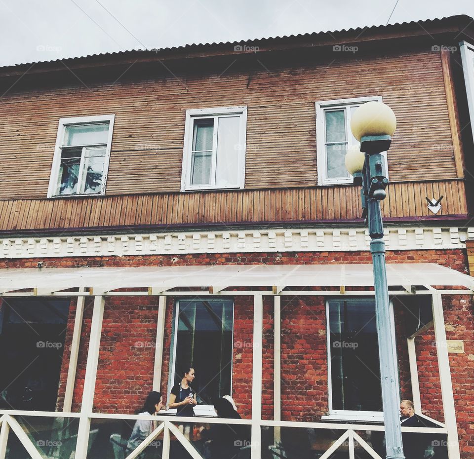 The central street of the Gatchina district municipality, called Sobornaya. Brings directly to the Pavlovsky Cathedral. Gatchina. Russia 🇷🇺