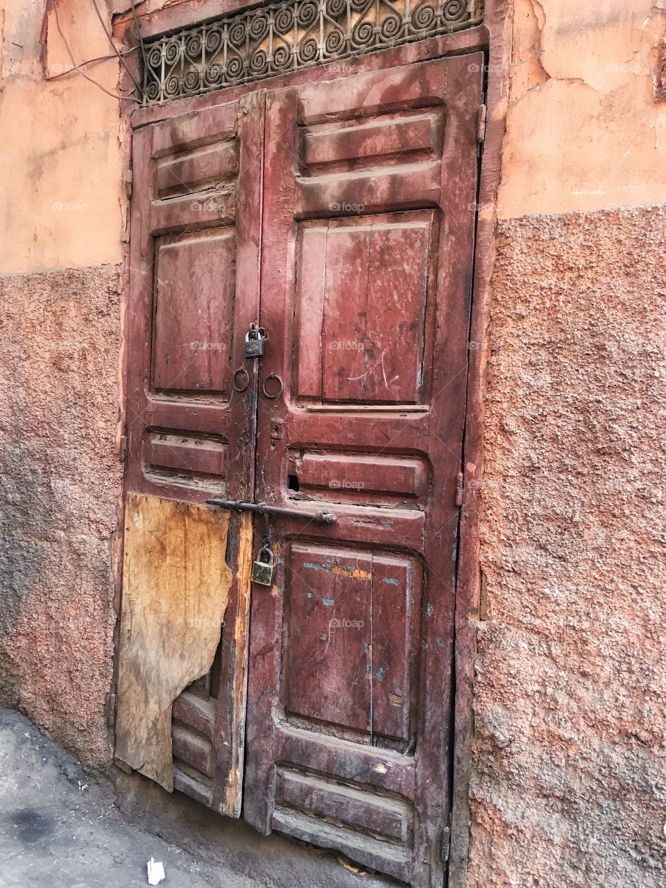 Wooden door 