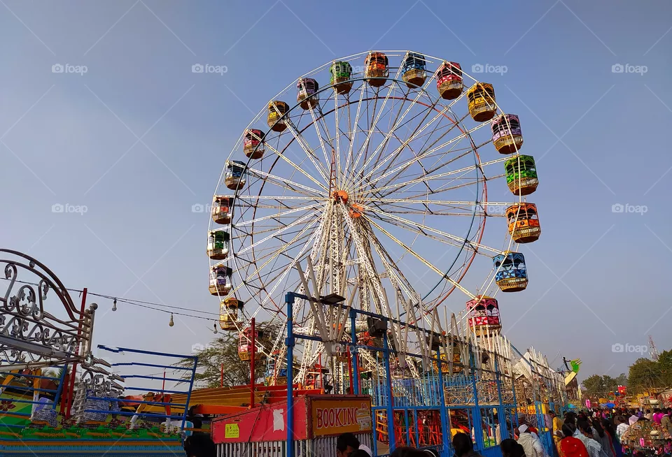 Joint Wheel classic ride in indian Yatra festival