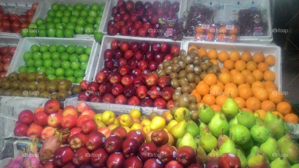 Market, Fruit, Food, Apple, Juicy