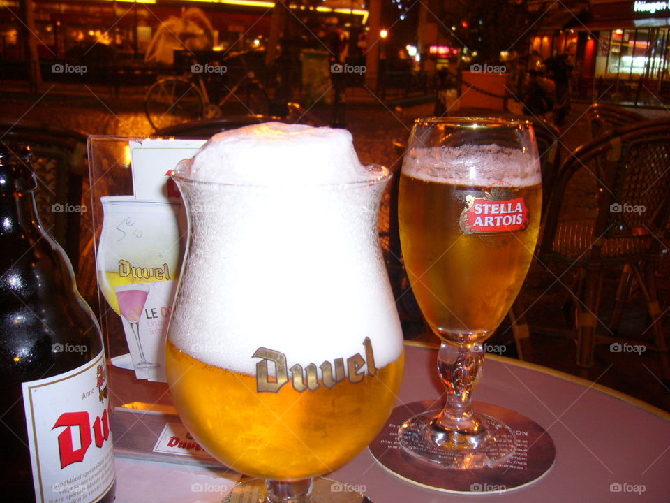 A beer or two in Paris!