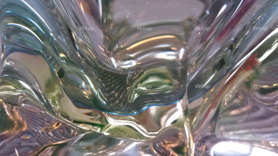  Crystal Glass. Colour effects in crystall glass