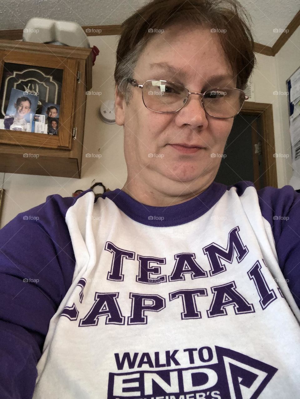 Team captain for Alzheimer’s disease walk