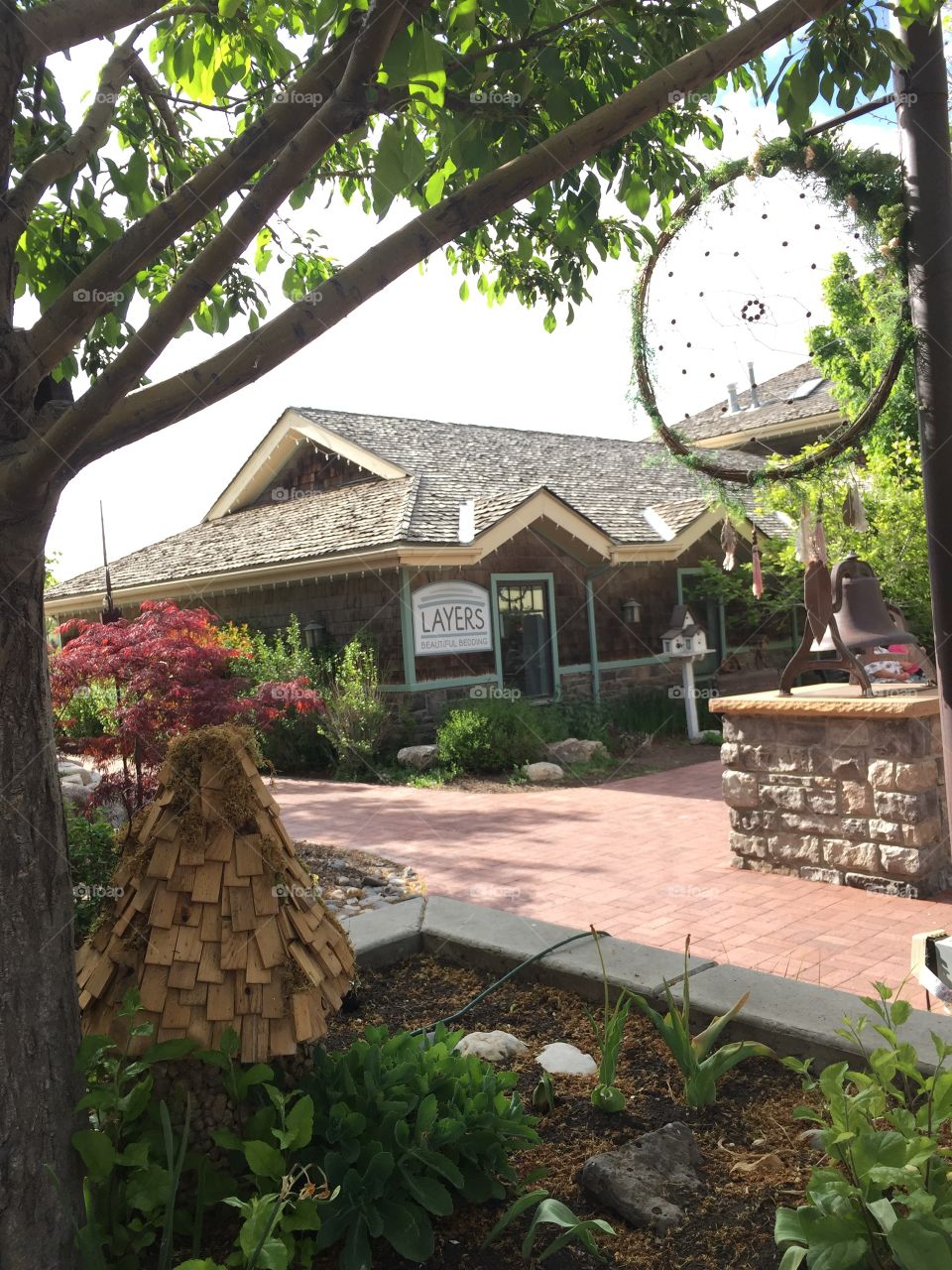 Dreamcatcher. Fairy Quest. Pixie Home. Pixie Prime Real Estate. Rustic Cabins. Pixie Hollow and Gardens. Gardner Village, in West Jordan, Utah. @chelseamerkleyphotos - Copyright © CM Photography. May 2019. 