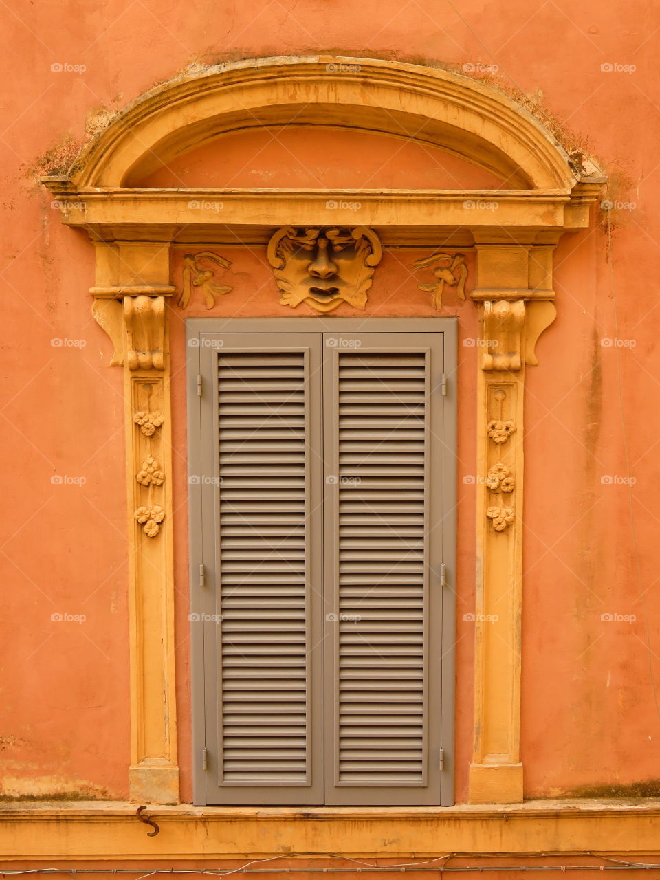 View of a entrance door