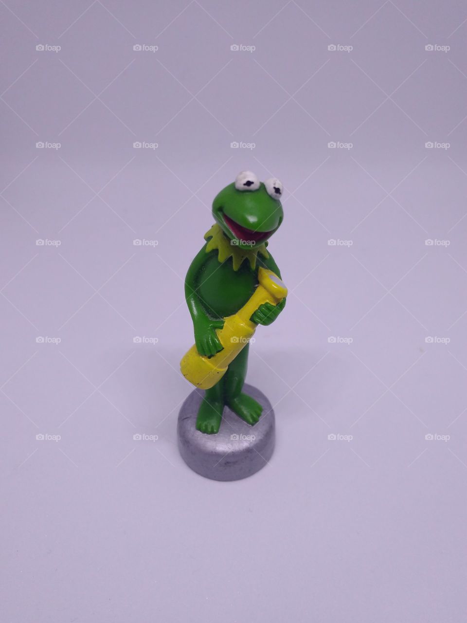 Kermit and Henson frog figurine