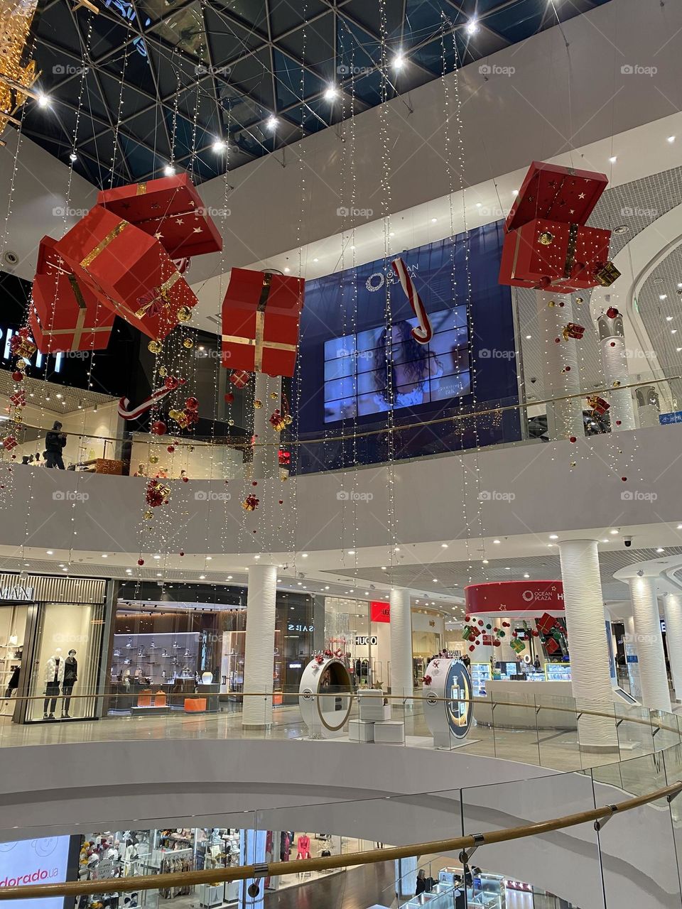 Shopping center in Kiew 