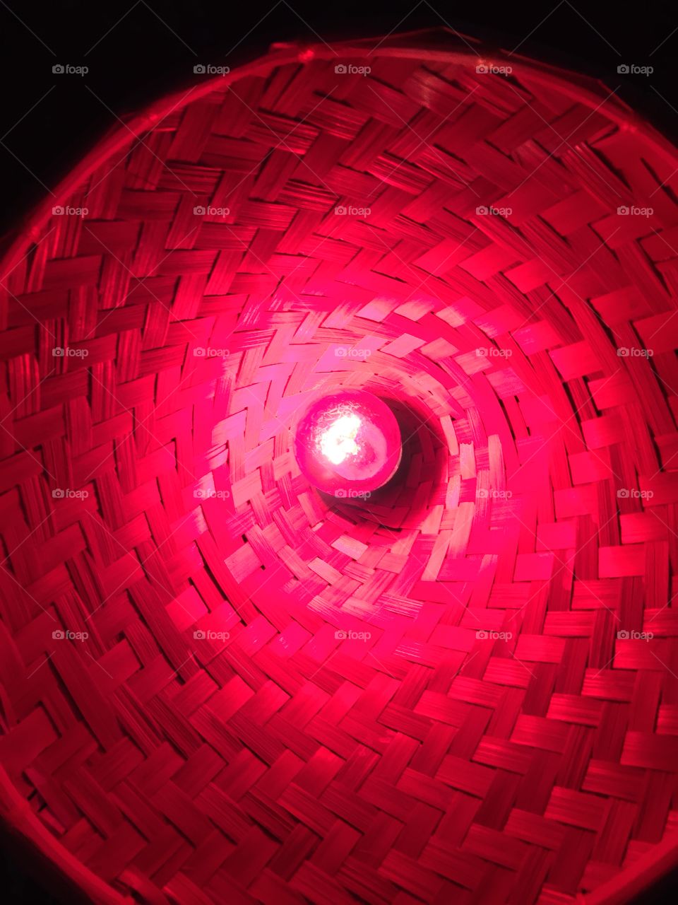Red lamp