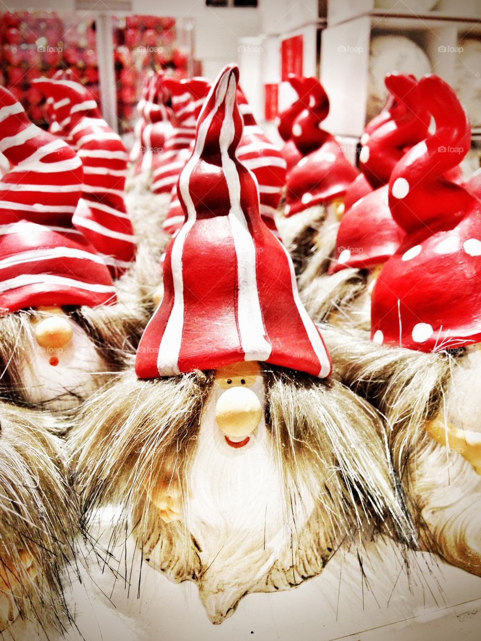 little gnome in red hat