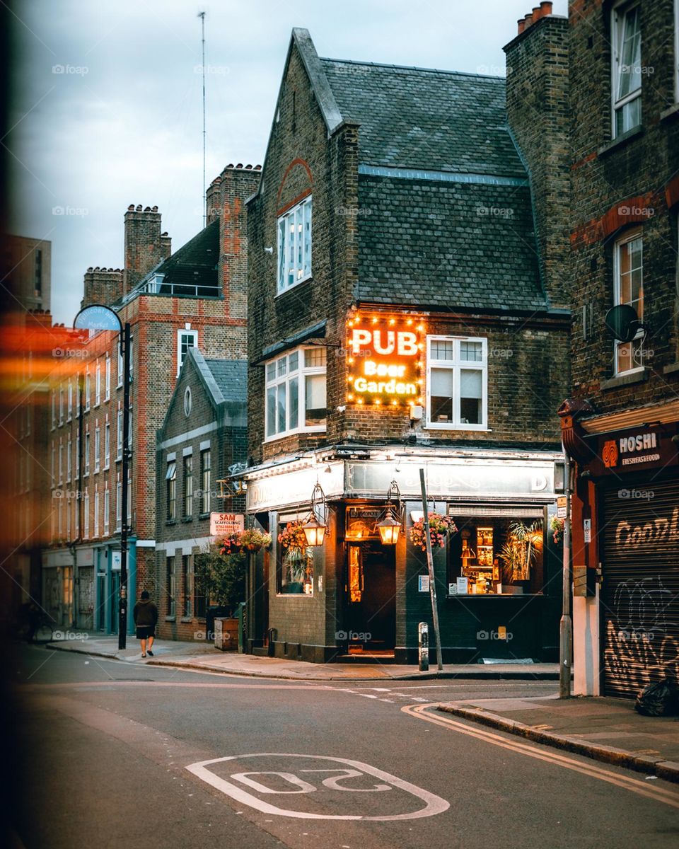 Pub in the city