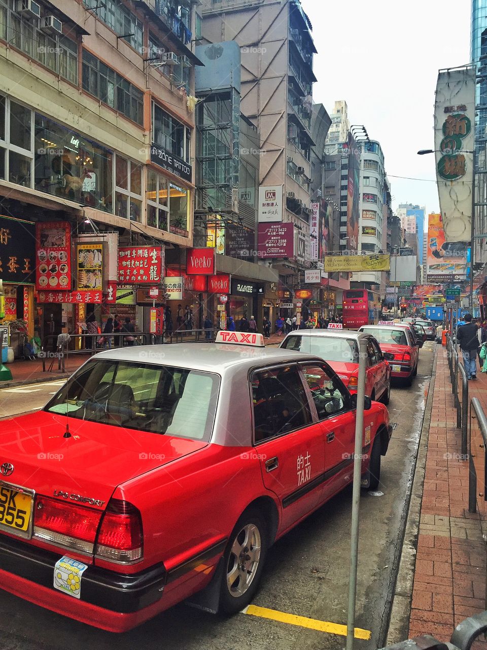Hong Kong street life 
