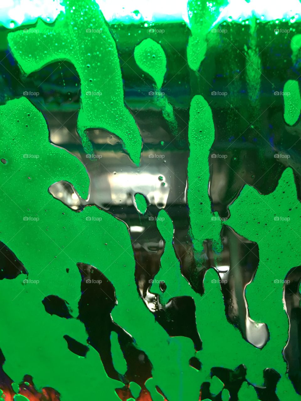 Green soap car wash 