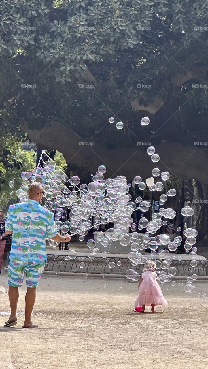 Human#bubbles#kids