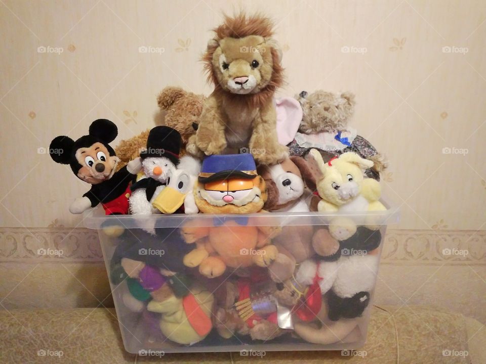 Soft toy collection