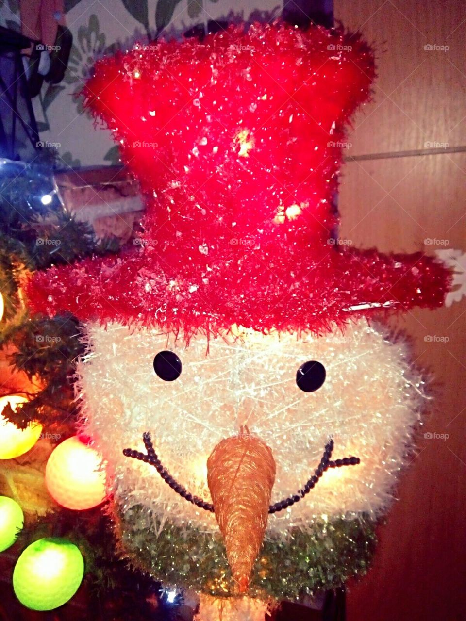 Christmas decorations snowman