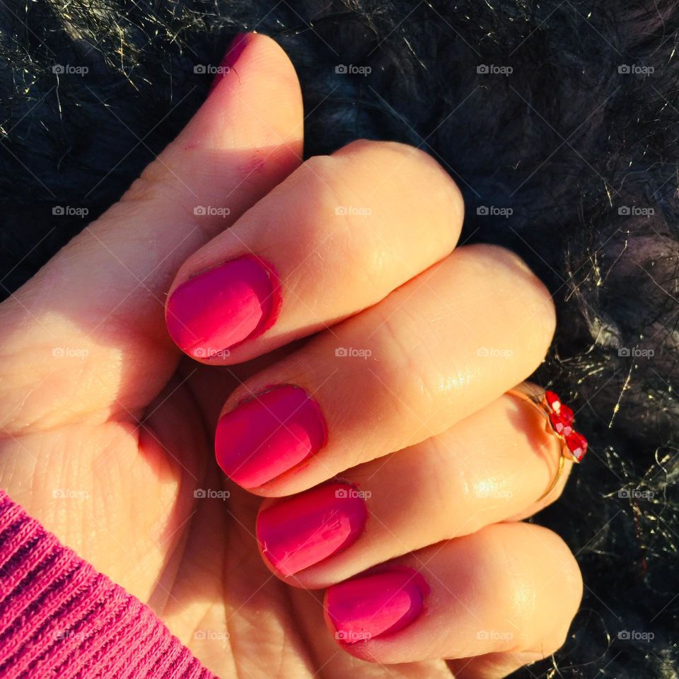 I am not very good at doing makeup or putting manicure for my self but I enjoy it