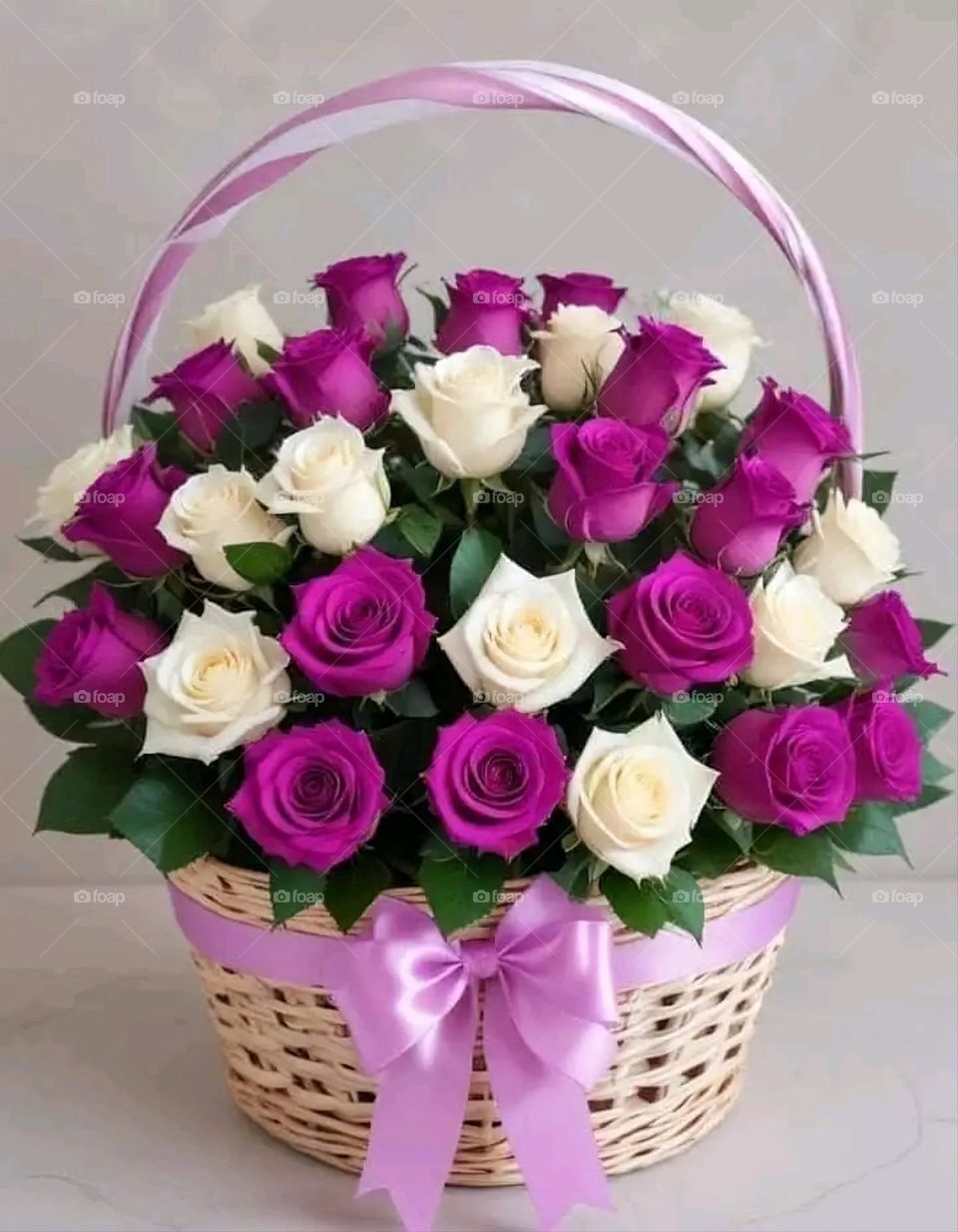 A very beautiful picture, and there is no better picture than it. There is no better picture of green herbs and colorful, red and white roses than it. Glory be to God, the natural and picturesque view, and there is no more