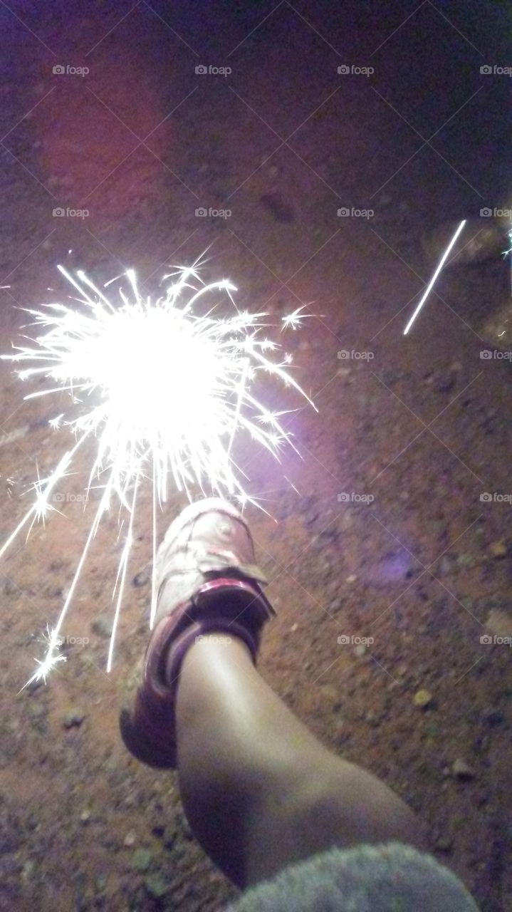 Sparklers and our freedom