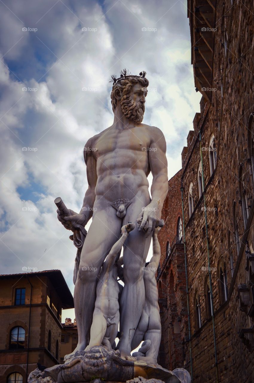Fuente de Neptuno, Plaza de la Señoría (Florence - Italy)