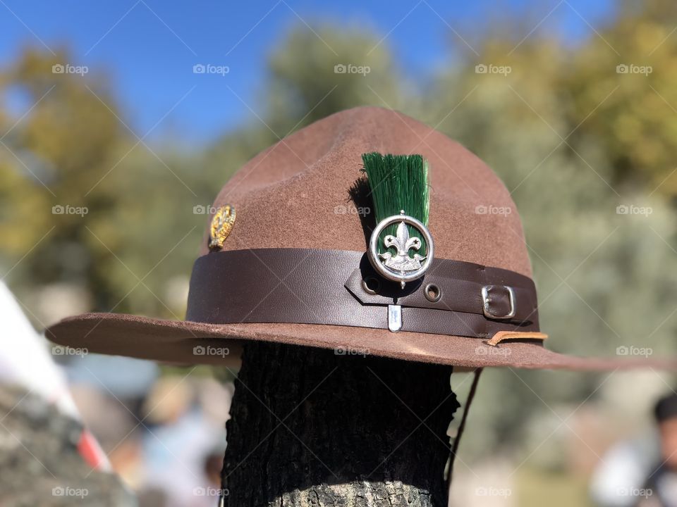 Alone hat of scout
