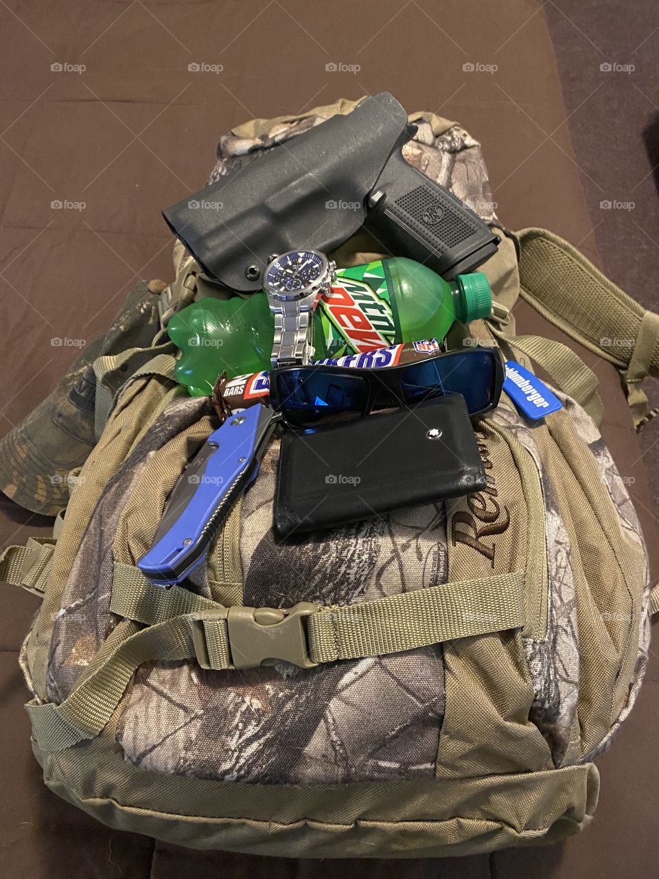 This is my rig when I’m on the road.   