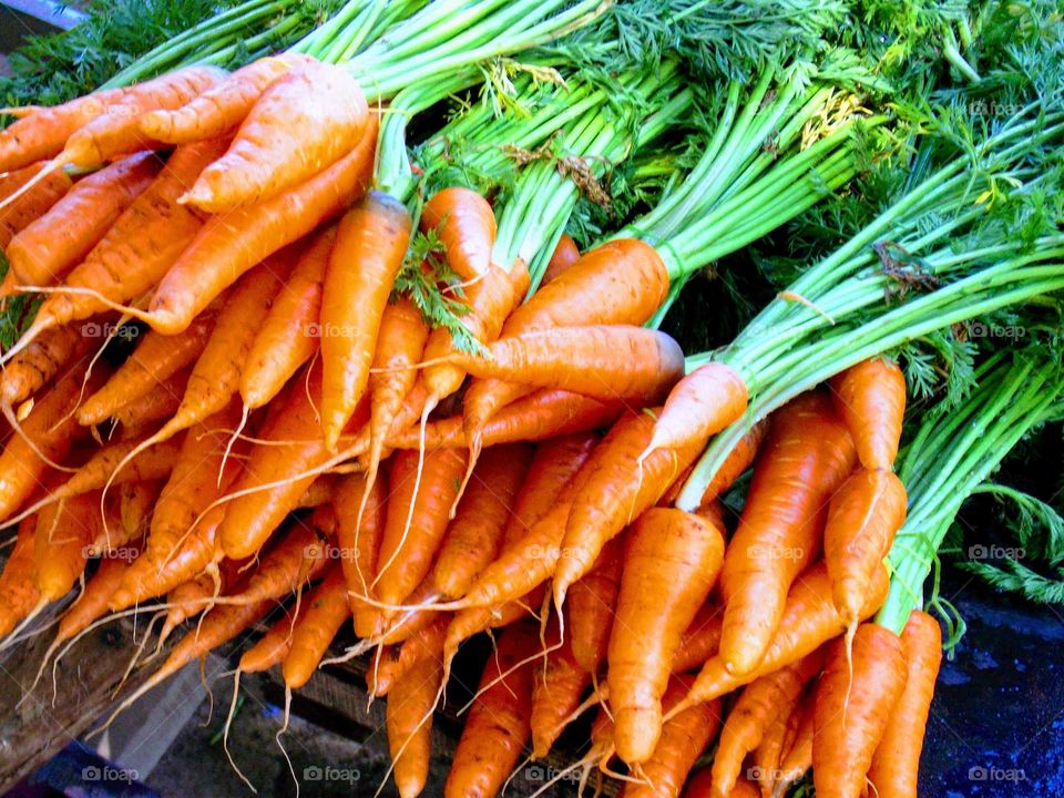 fresh carrots
