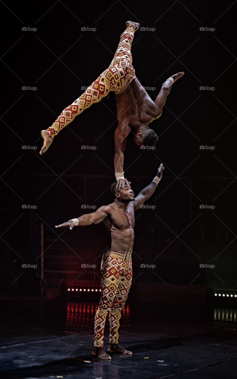 Cirque Africa Acrobatic, powerful circus performance and entertainment 