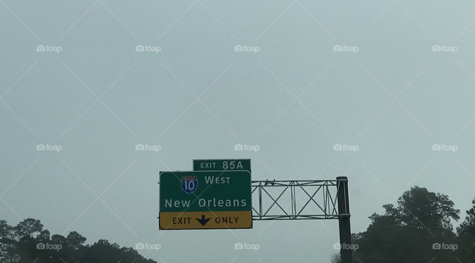 Interstate to New Orleans 